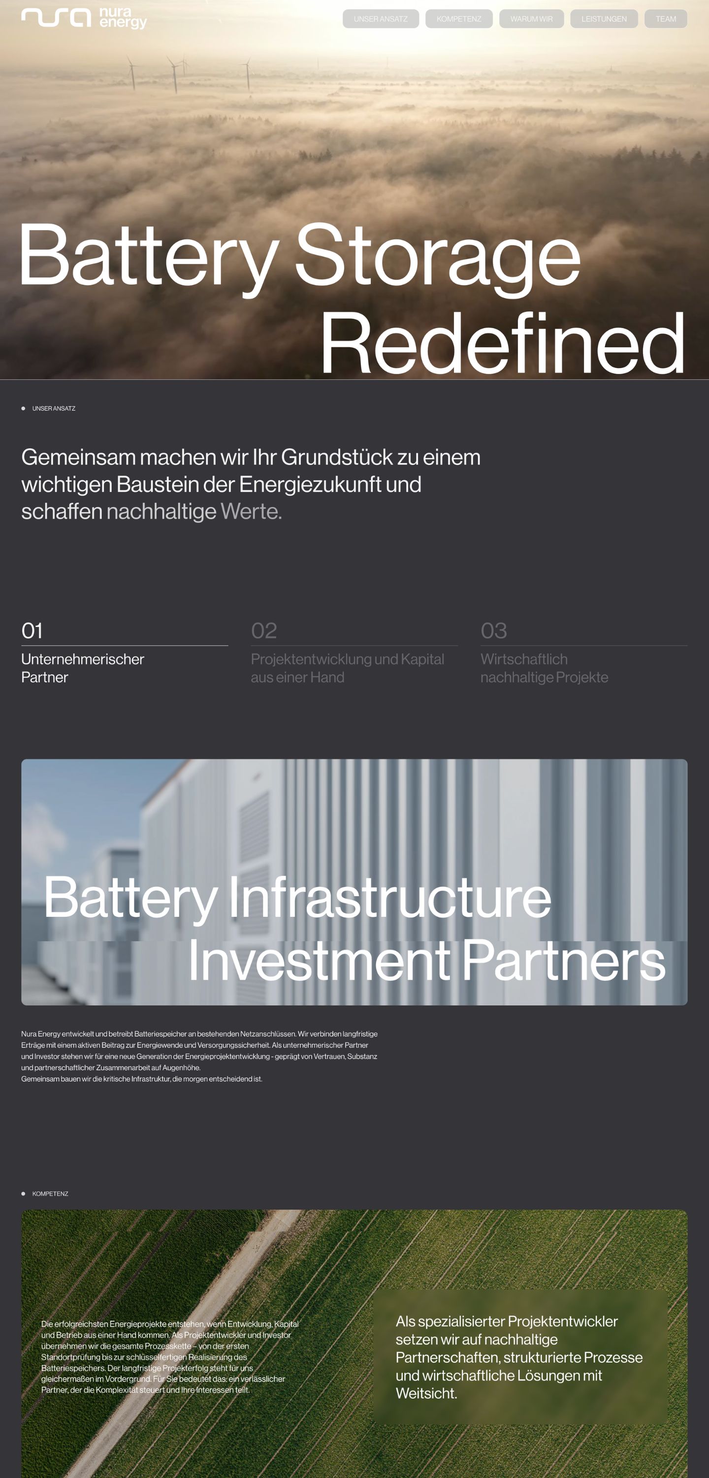 A screenshot from a client's webdesign and webflow website development project named Franziska Heinemann who is a German colorist.