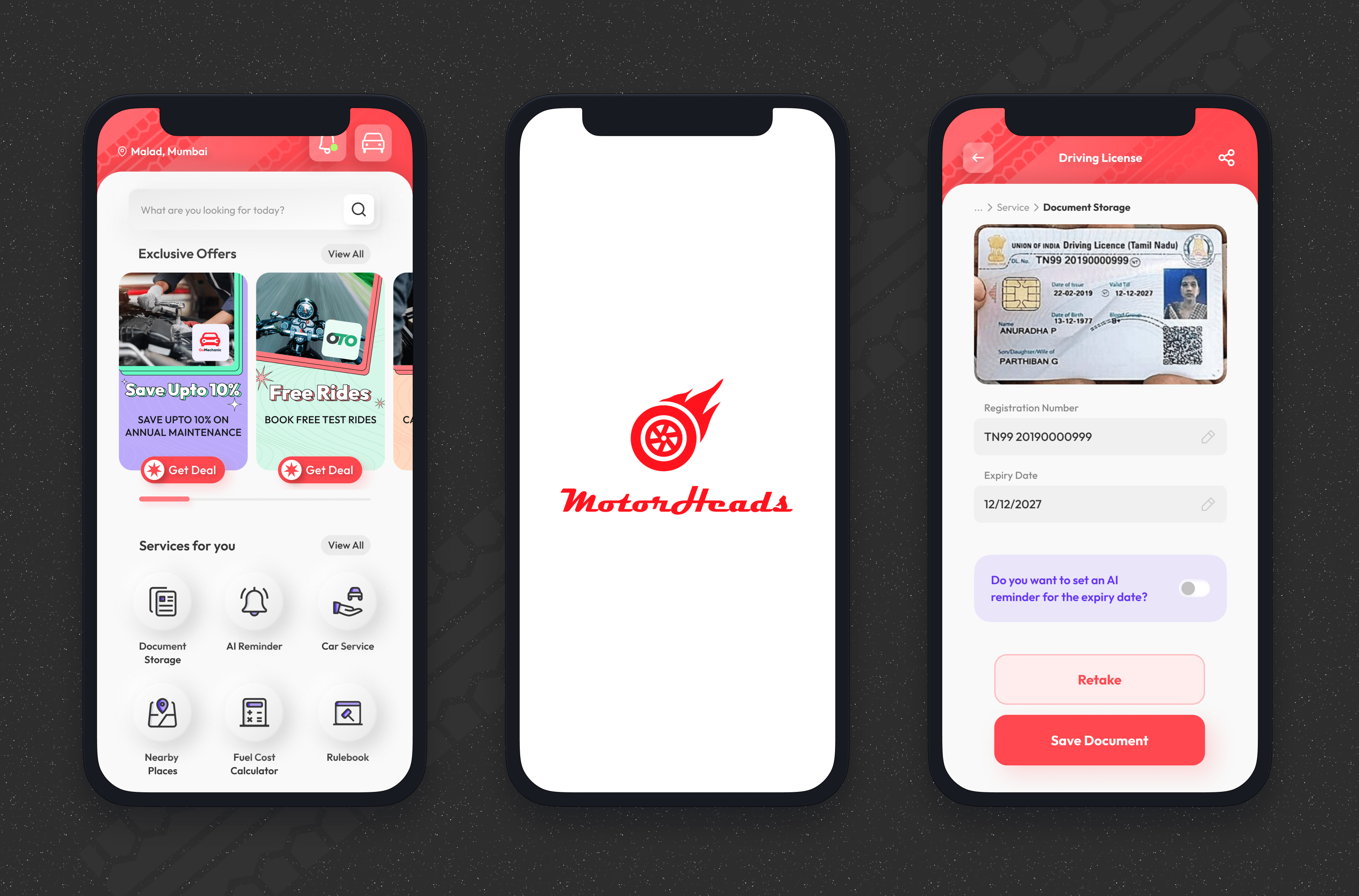 App for Motorheads