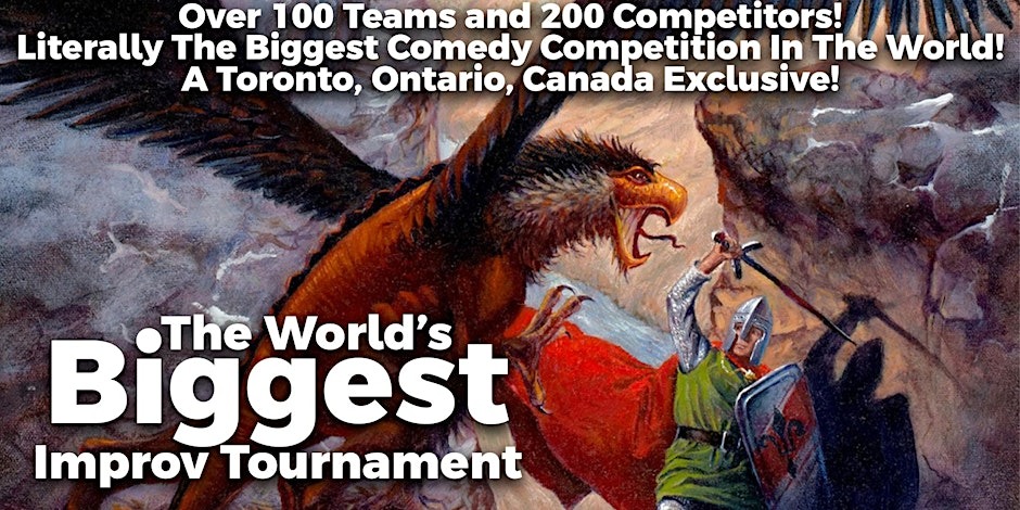 The 2026 World's Biggest Improv Tournament Poster