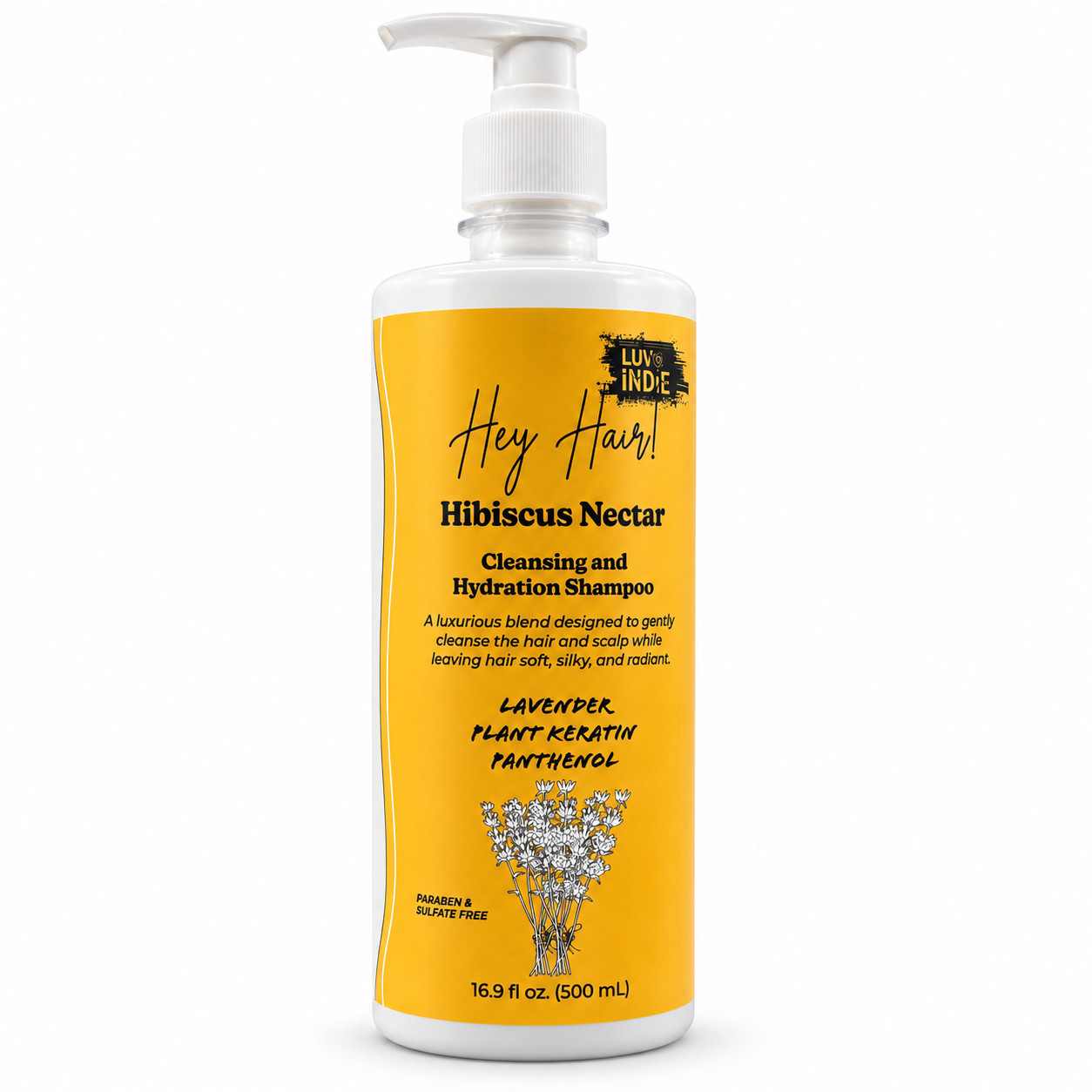 Hey Hair! Hibiscus Nectar - Cleansing & Hydration Shampoo