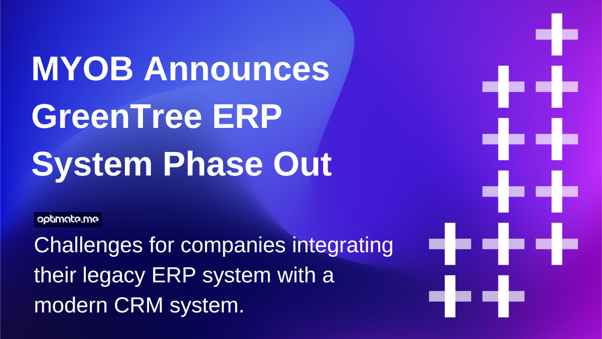 MYOB Announces GreenTree ERP System Phase Out