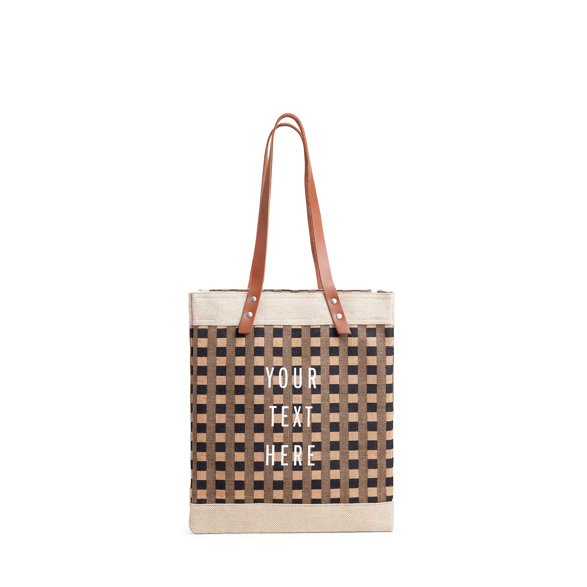 People celebrating at an event with a customized market sitting at the center of the table