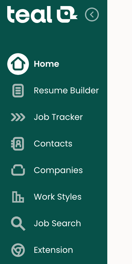 resume tool teal