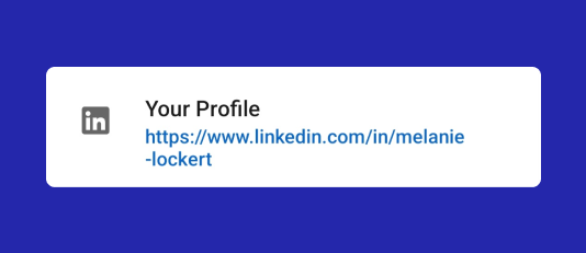 linkedin url