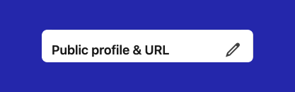 public linkedin profile URL