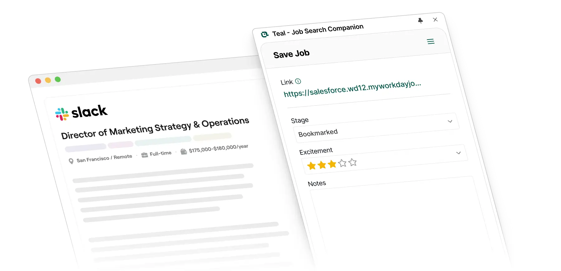 job search chrome extension