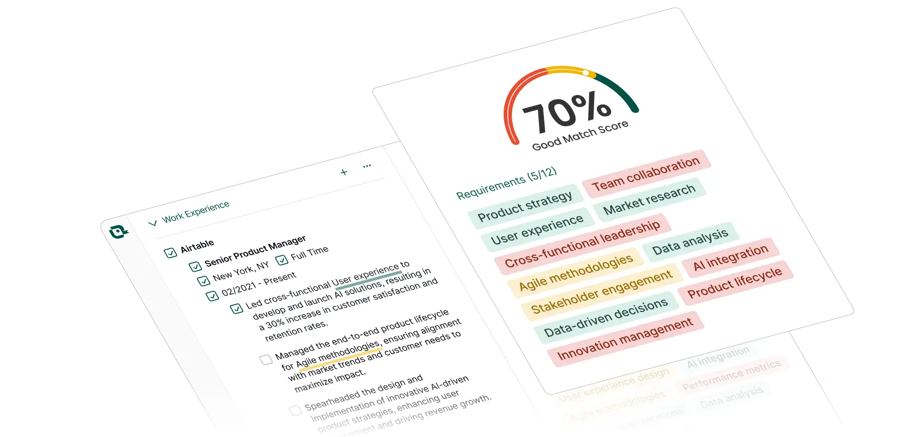 resume keyword scanner