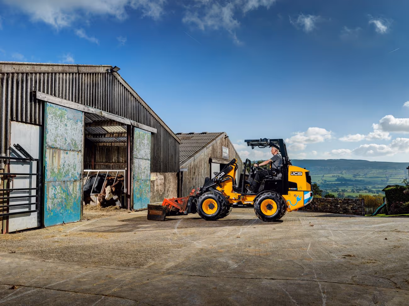 JCB launches its first electric loader