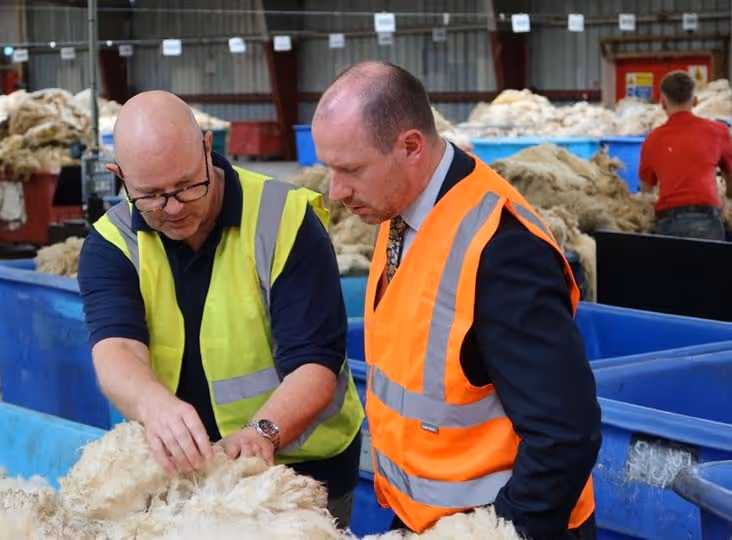 British Wool opens Selkirk Depot