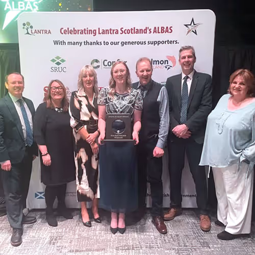 BMR RECEIVES LANTRA SCOTLAND AWARD FOR PARTNERSHIP WORKING