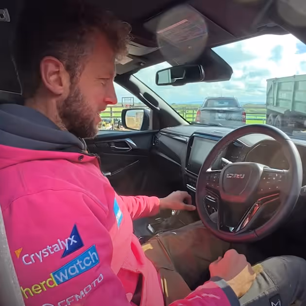 THE SHEEP GAME JOINS FORCES WITH ISUZU DEALER EAGLESHAM GARAGE