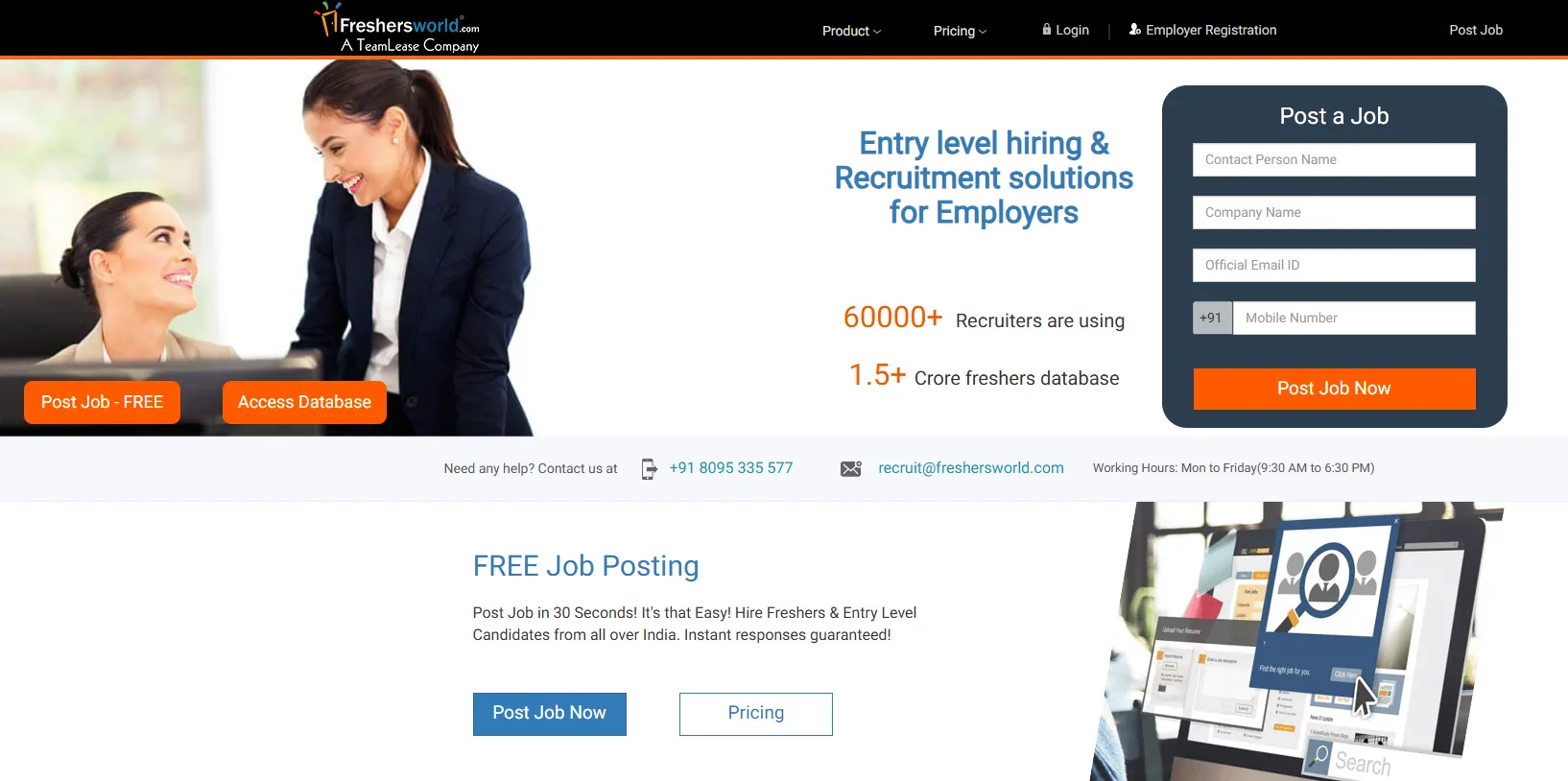 FreshersWorld.com