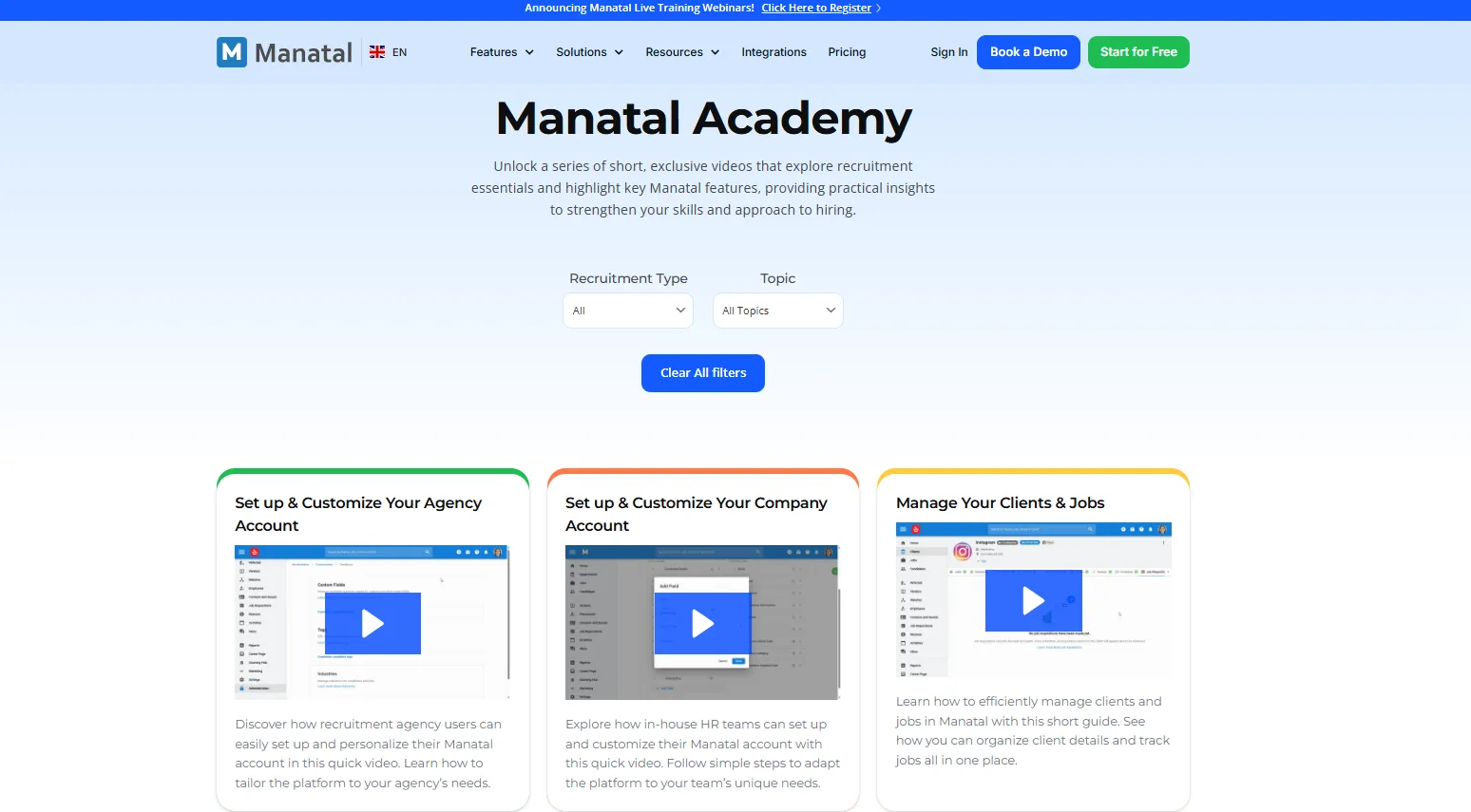 Manatal Academy