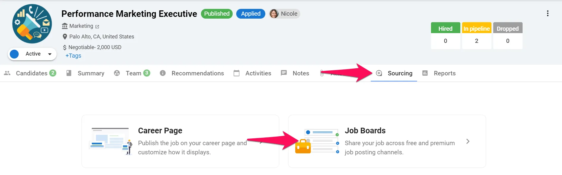 Manatal Jobboards