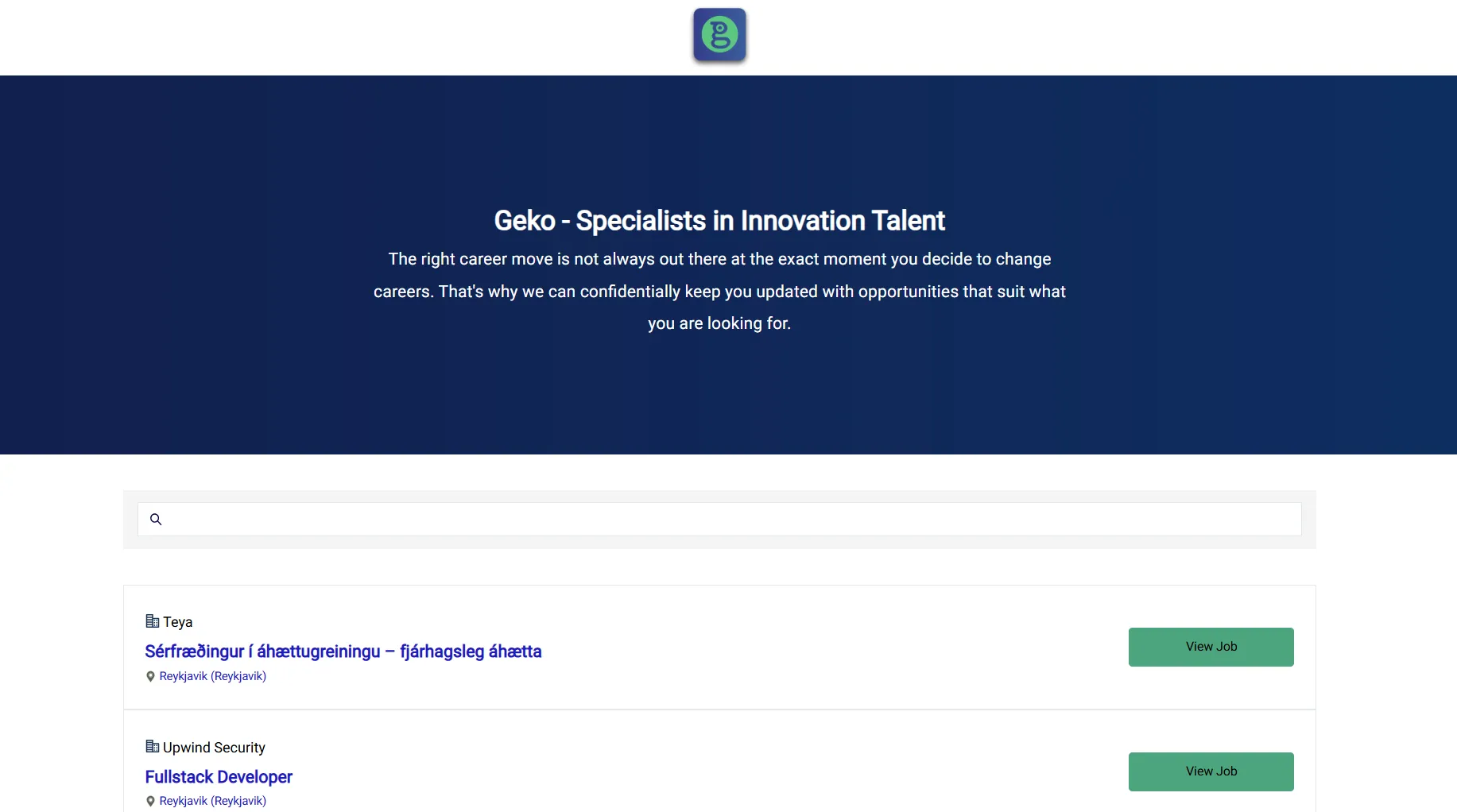 Geko - Iceland Job Sites