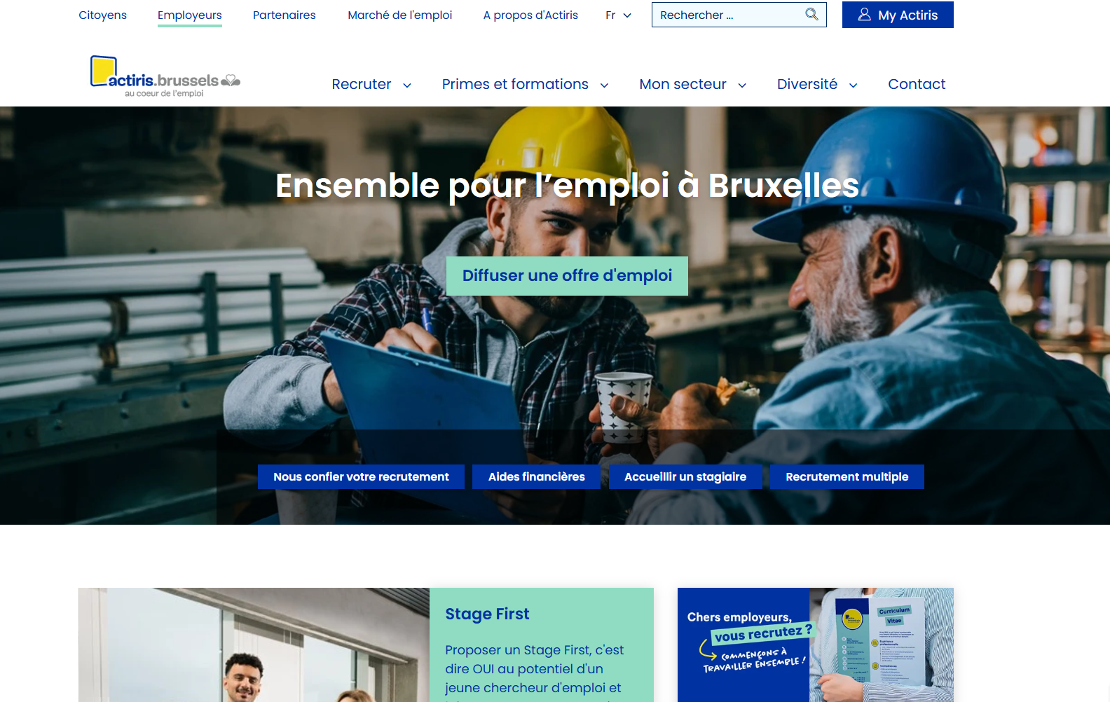 Job Sites in Belgium-Actiris