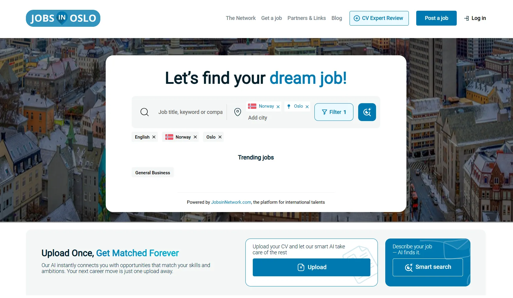 Jobs in Oslo