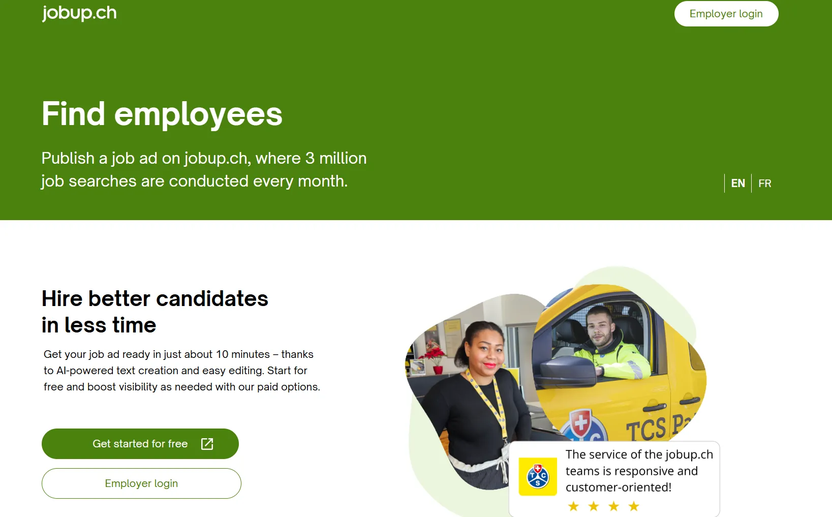 Job Sites in Switzerland-jobup.ch