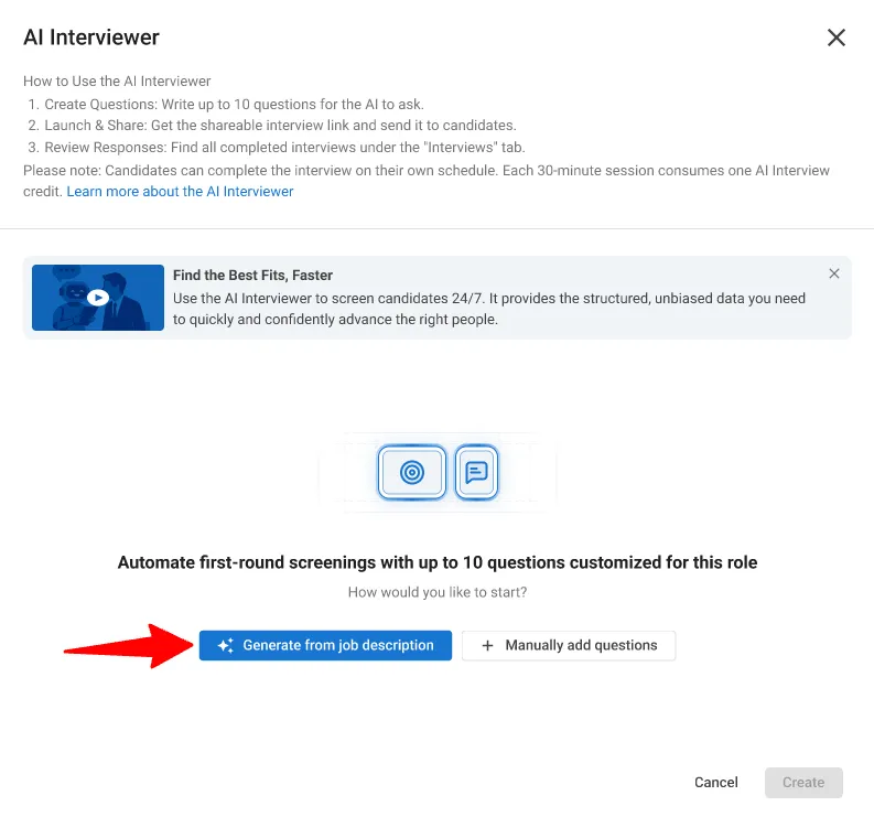 Meet the Manatal AI Interviewer Your Secret Weapon for mass hiring strategies