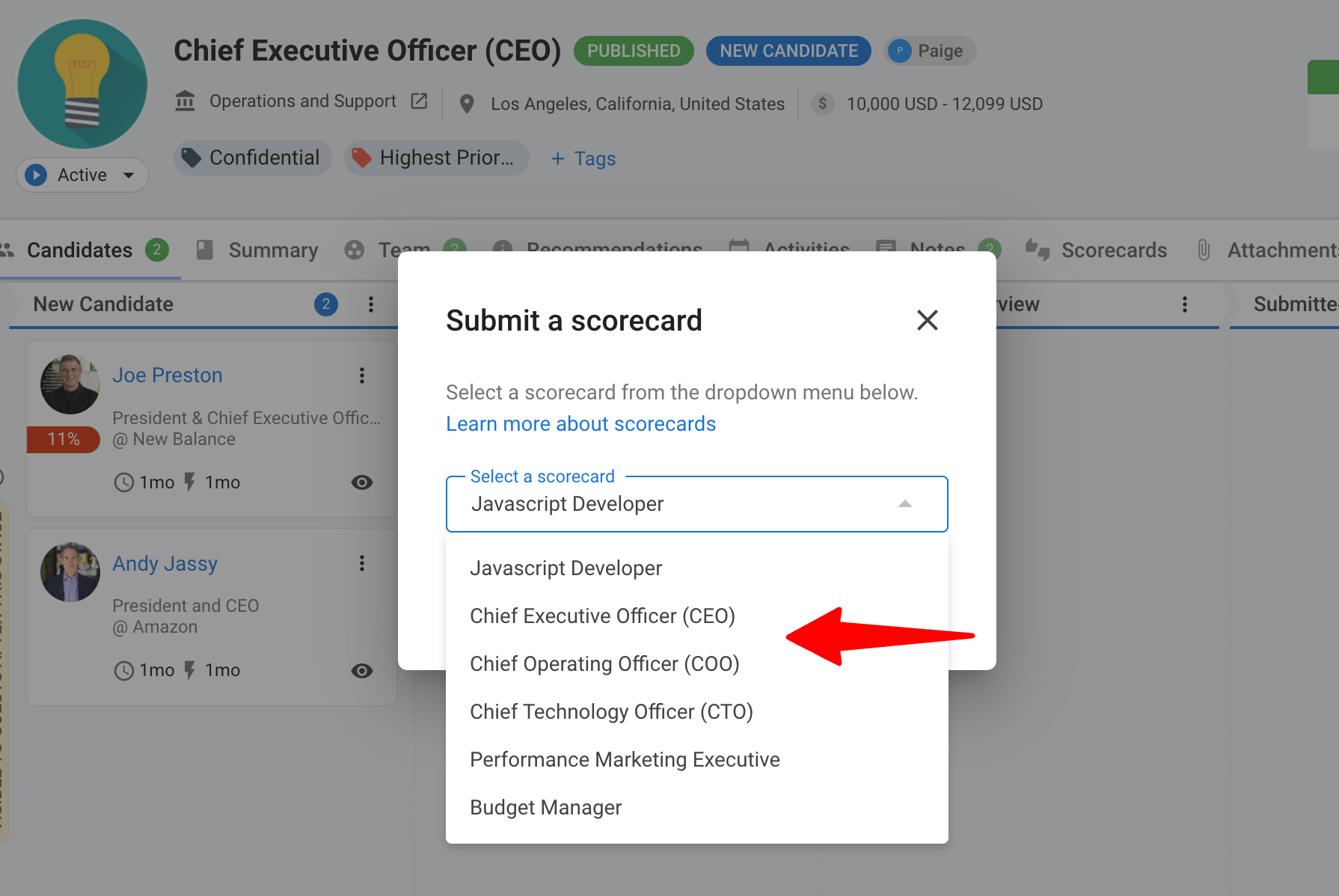 Avoiding illegal interview questions by using structured interview scorecards