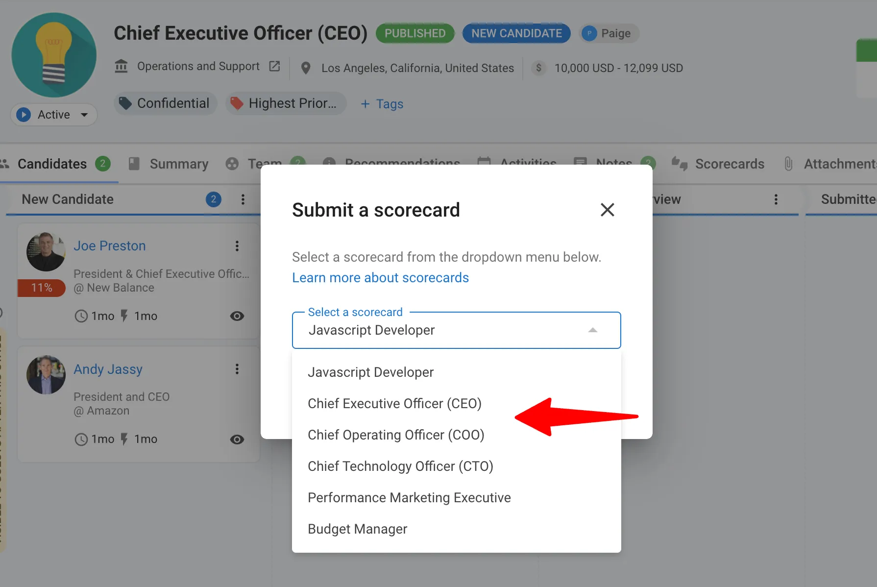 Avoiding illegal interview questions by using structured interview scorecards