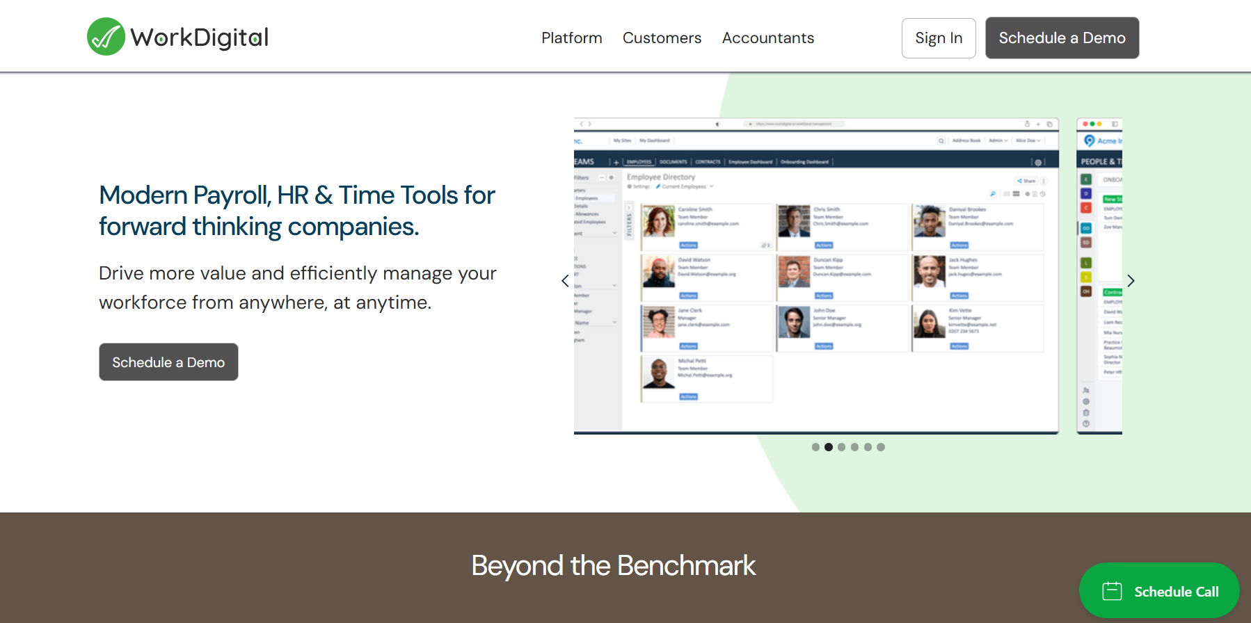 Recruiting platforms: WorkDigital
