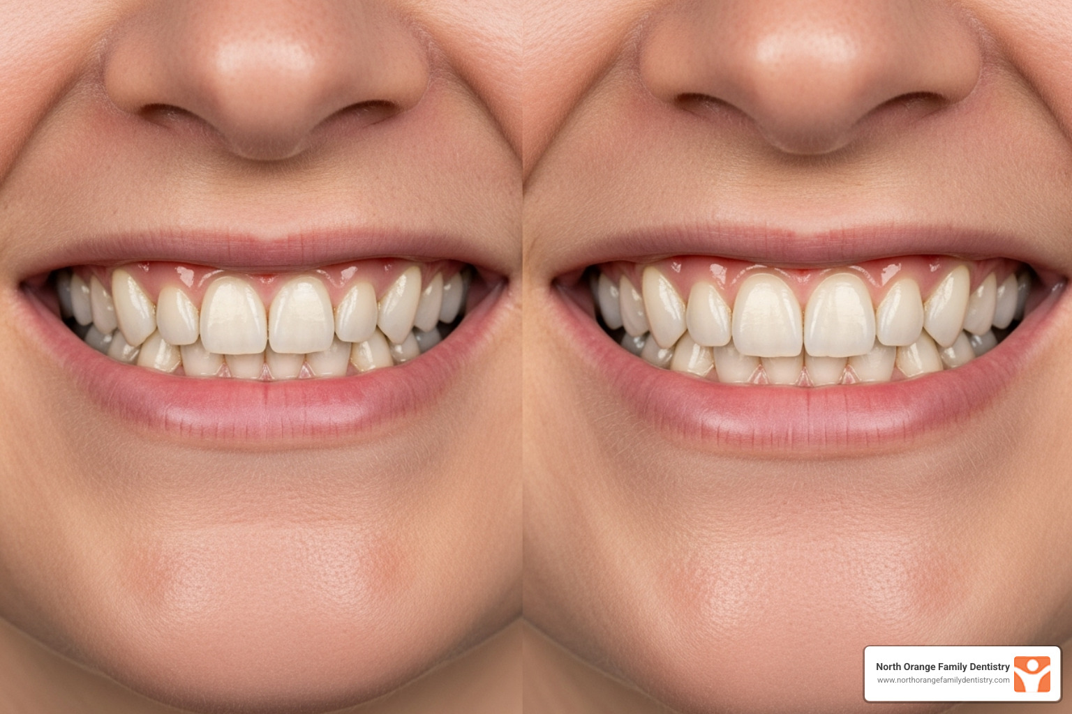 Before and after smile change with dental implants - how much does a full mouth of dental implants cost