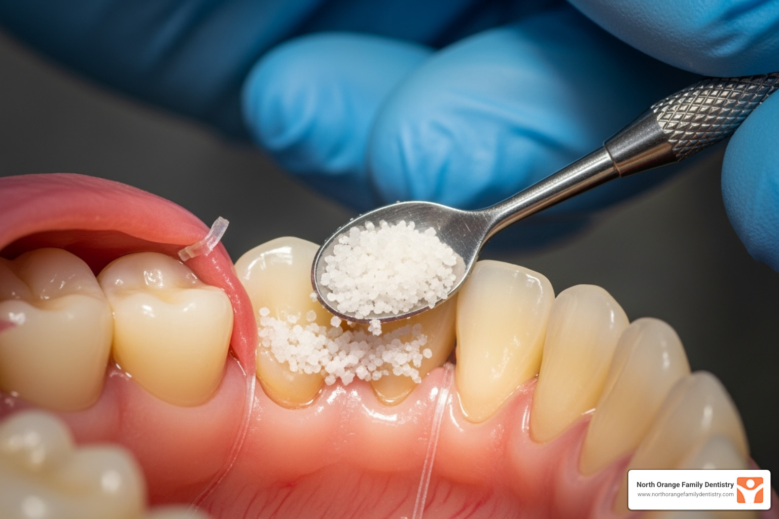 illustrating a dental bone graft procedure - how much does it cost to get dental implants
