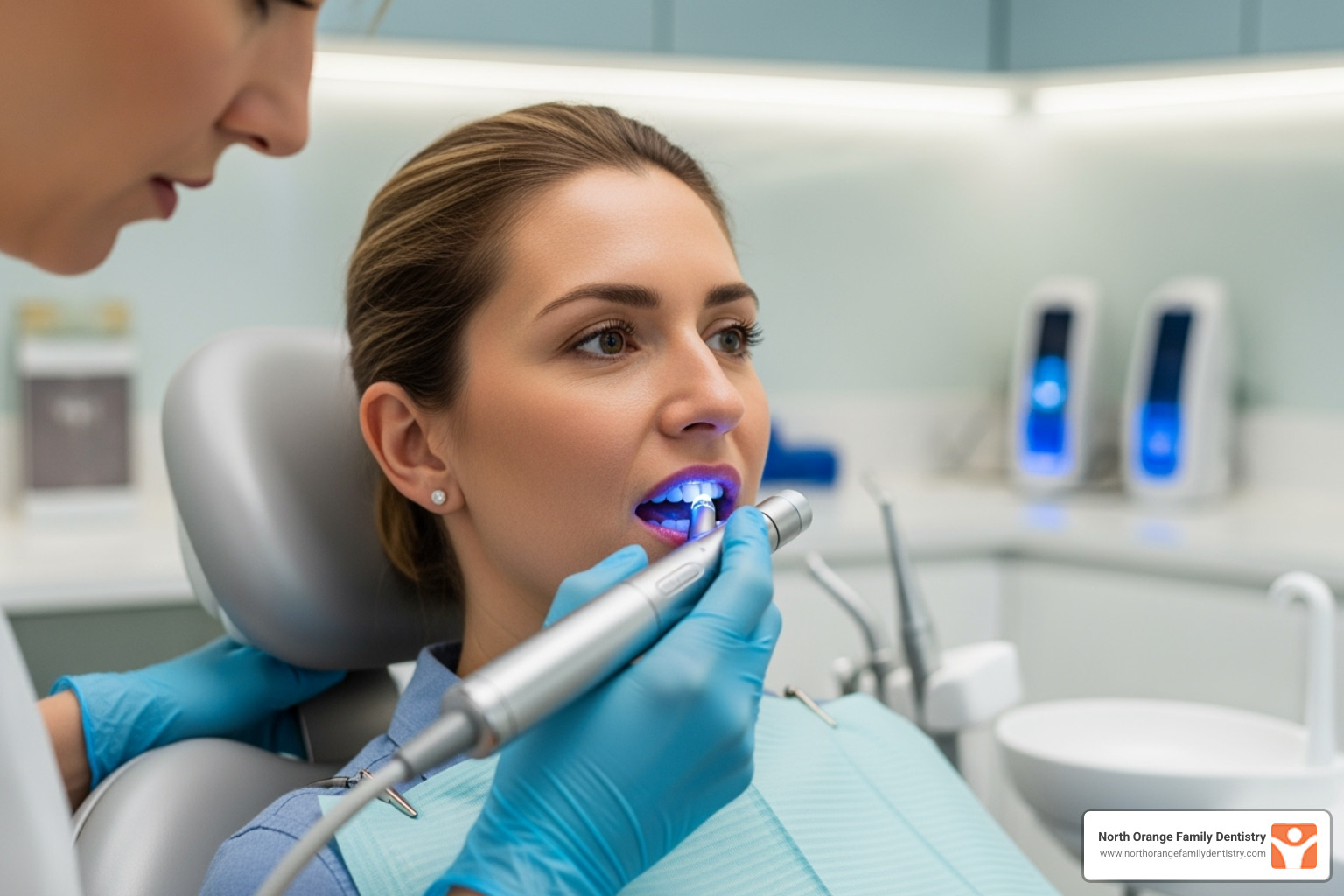dental professional using an intraoral scanner on a patient - digital dentures cost dental professional using an intraoral scanner on a patient - digital dentures cost
