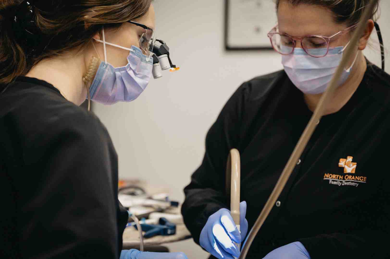 North Orange Family Dentistry team and office - average cost veneers