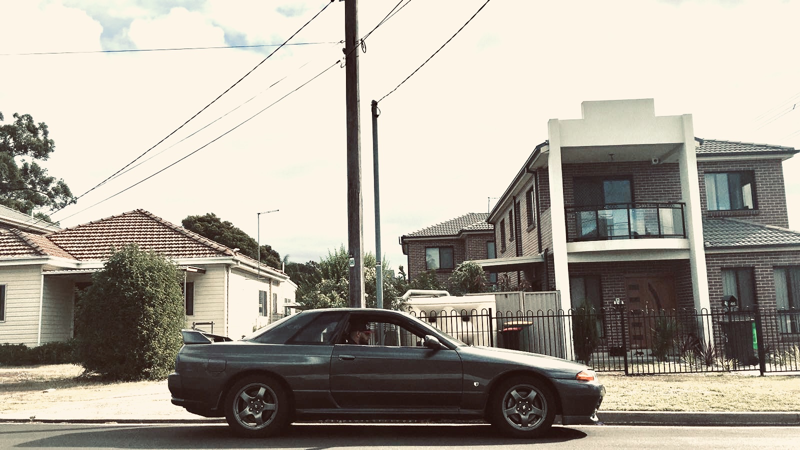 Hassan in his 1989 Nissan Skyline R32 GTR