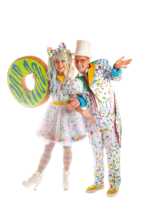 Friendly clowns