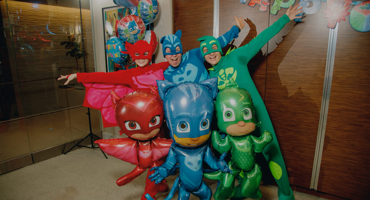 Pj Masks — Superhero party