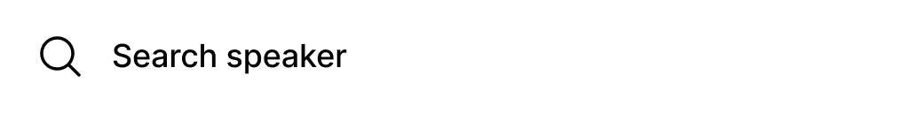 Search Speaker Image 