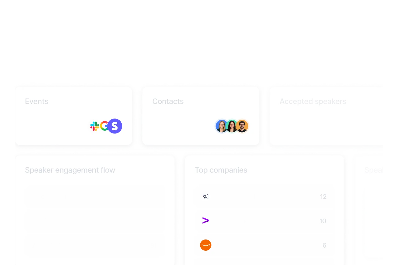Speaker CRM