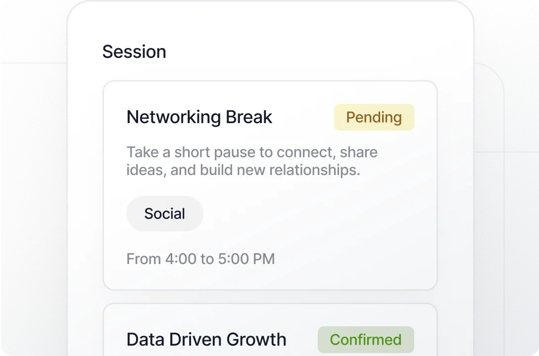 Session Status Indicators App 