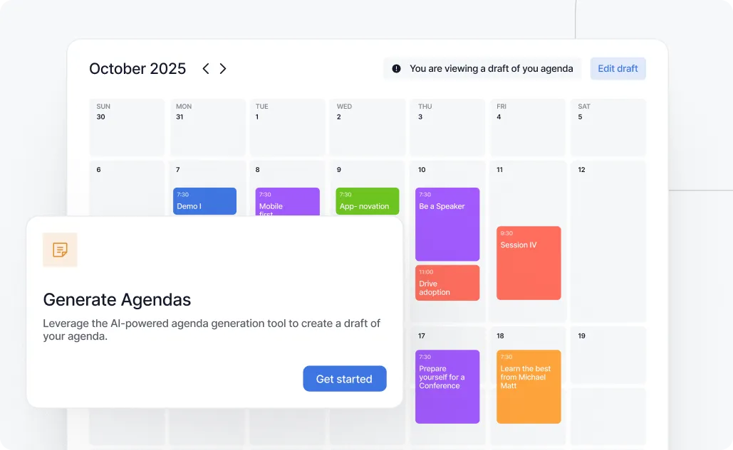 Smarter Agenda Platform