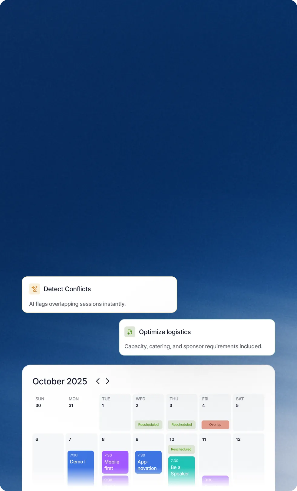 Calendar Platform Representation