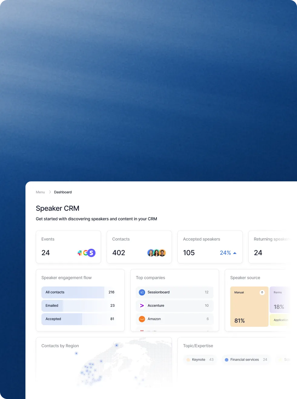 Speaker CRM Platform