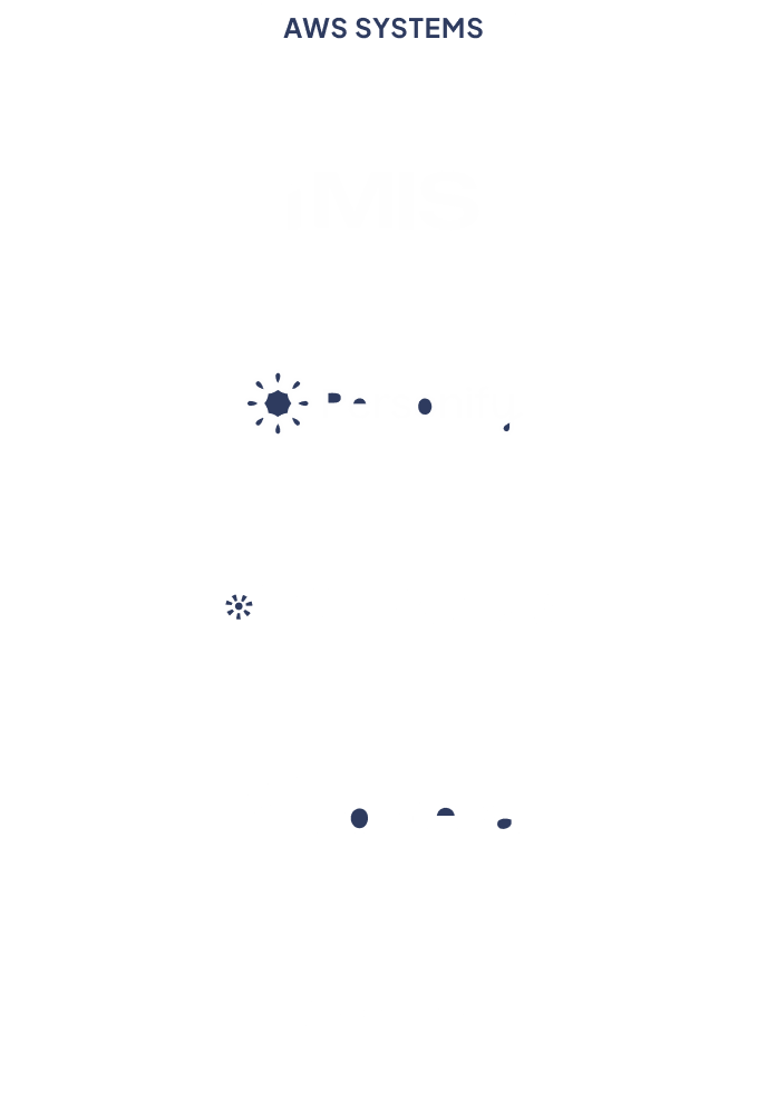 AWS systems listed as iMIS, Personify, Blackbaud, Salesforce, with a button labeled And more.