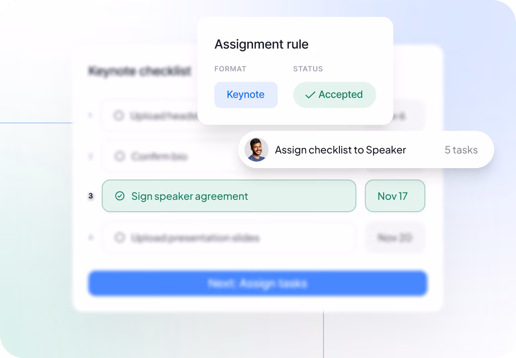 Automatic task assignment based on session data