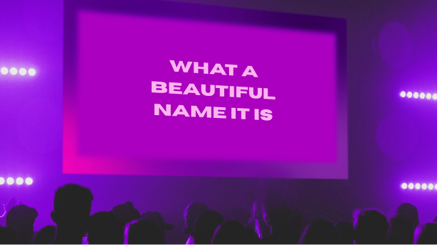 Worship background gradients