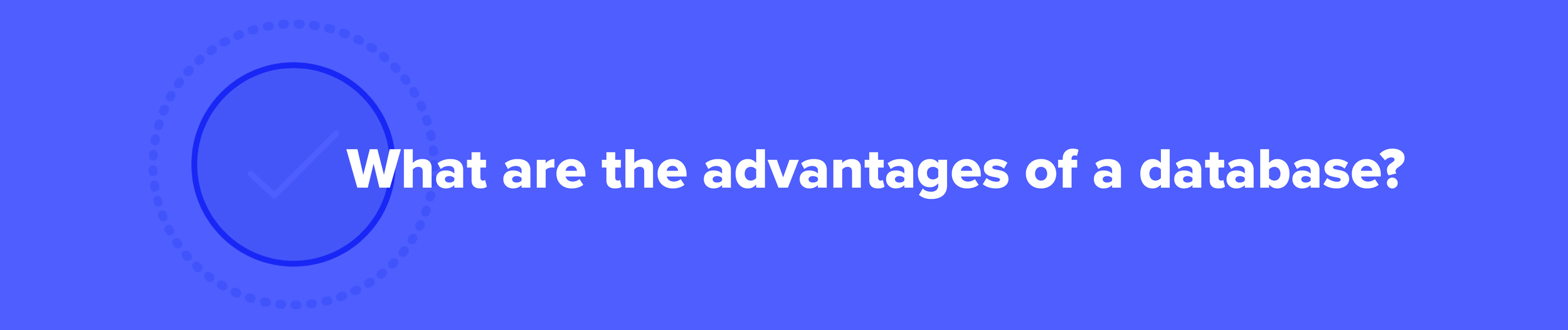 Advantages of a church database