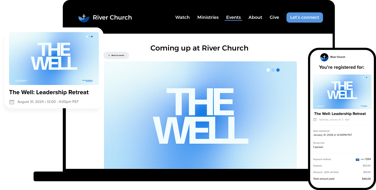 Group Messaging, Prayer Requests And People Management On Mobile