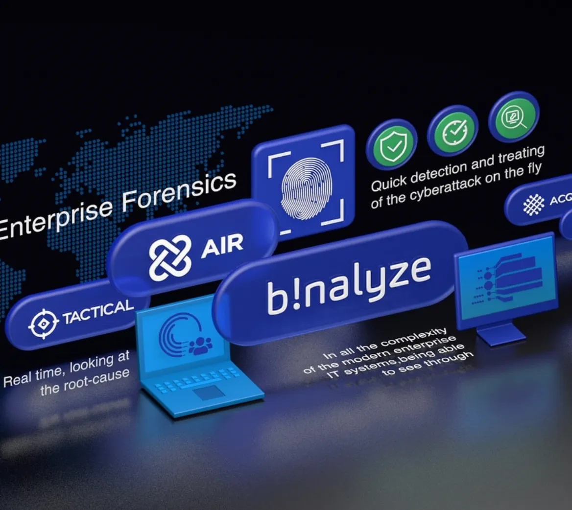 Binalyze provides next-gen Digital Forensics and Incident Response solutions, helping enterprises and security teams accelerate investigations, enhance visibility, and respond faster to cyber threats.