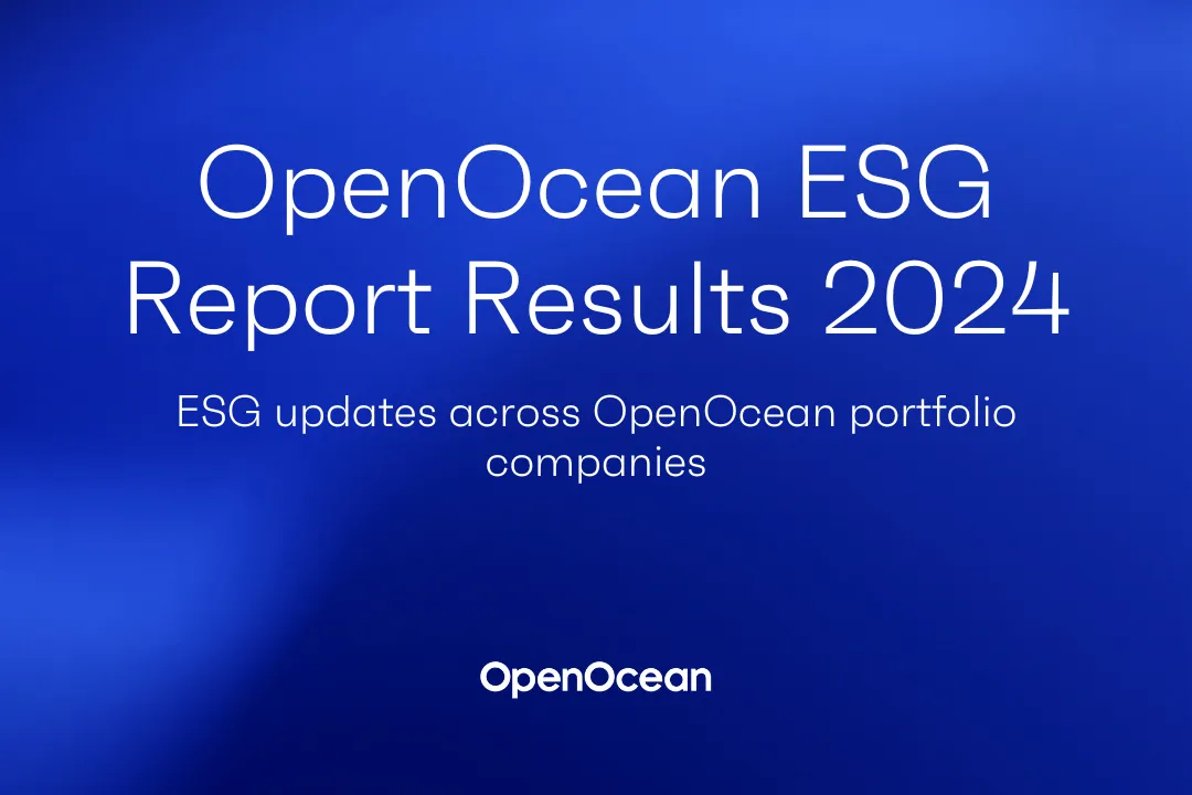 OpenOcean ESG Report 2024: Driving More Value From ESG