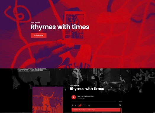 Elementorism Rhymes Landing Page Elementorism Rhymes Landing Page
