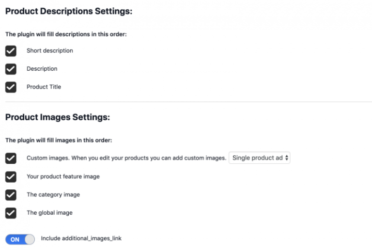 Product Catalog Feed PRO