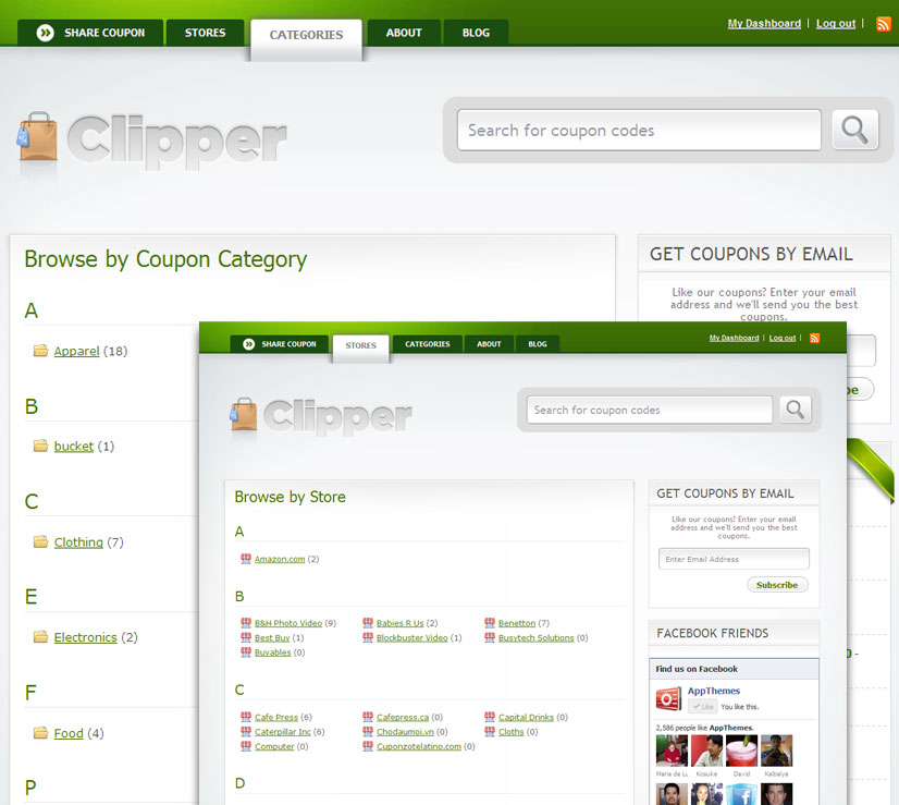 AppThemes Clipper WordPress Theme