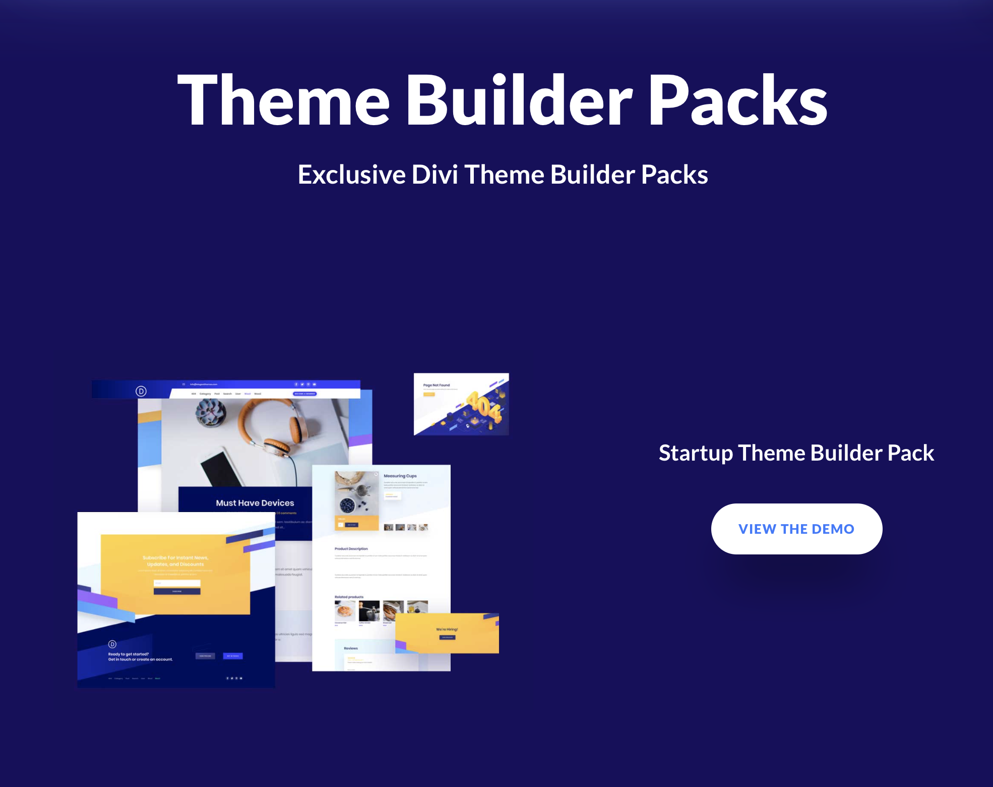 Divi THEME BUILDER TEMPLATES